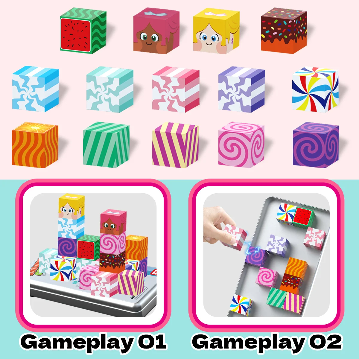 27PCS Magnetic Building Blocks, Magnetic Tiles Building Blocks Boys & Girls Toys, Magnet Tiles, Magnet Toys