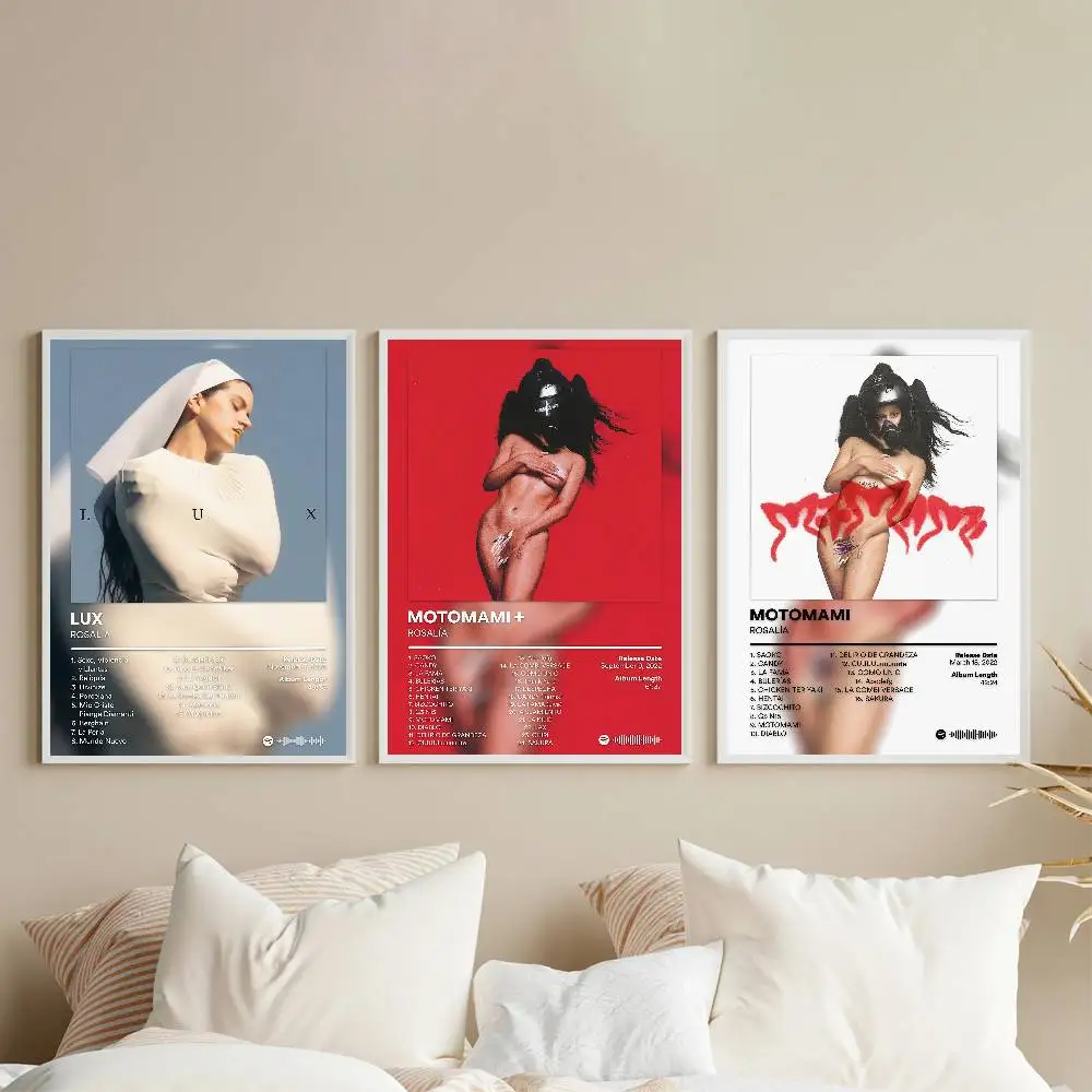 Singer ROSALiA LUX Album Poster HD Art Sticky Wall Waterproof Home Living Room Bar Decoration