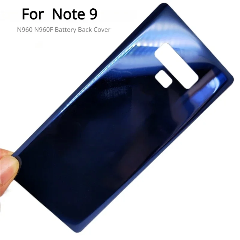 For Samsung Galaxy Note 9 N960 N960F Battery Back Cover Rear Door 3D Glass Panel Note9 Housing Case+ Adhesive Replace