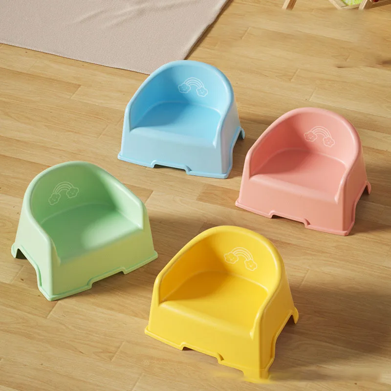 

Children Footstool Non-Slip Step Stool Household Cartoon Low Stool Boy Girl Stackable Shoe Changing Stool For Bathroom Nursery