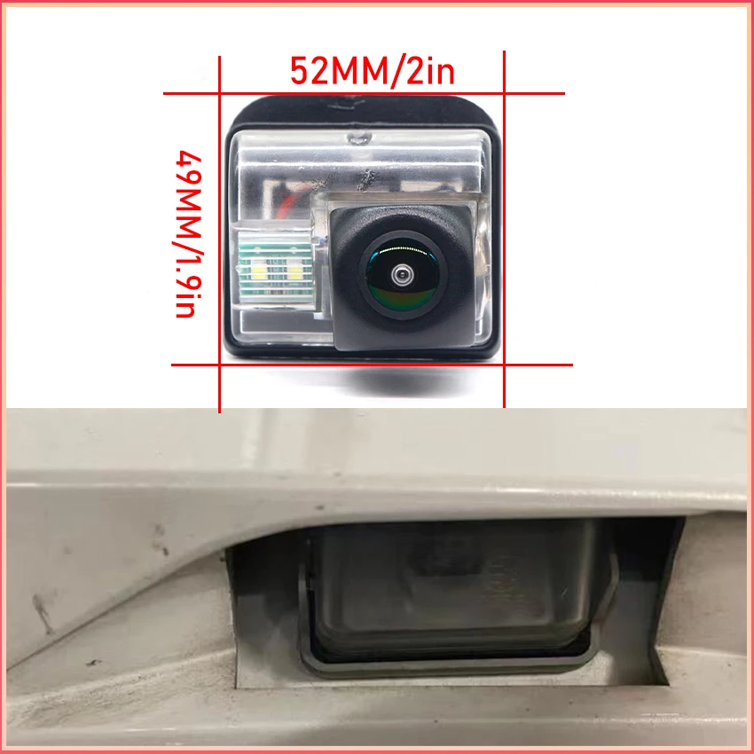 CCD 170° FishEye HD Dynamic Trajectory Car Rear View Camera For Mazda 6 M6 GG GY 2002~2008 CX-5 SUV 2011~2017 CX-7 SUV 2006~2012