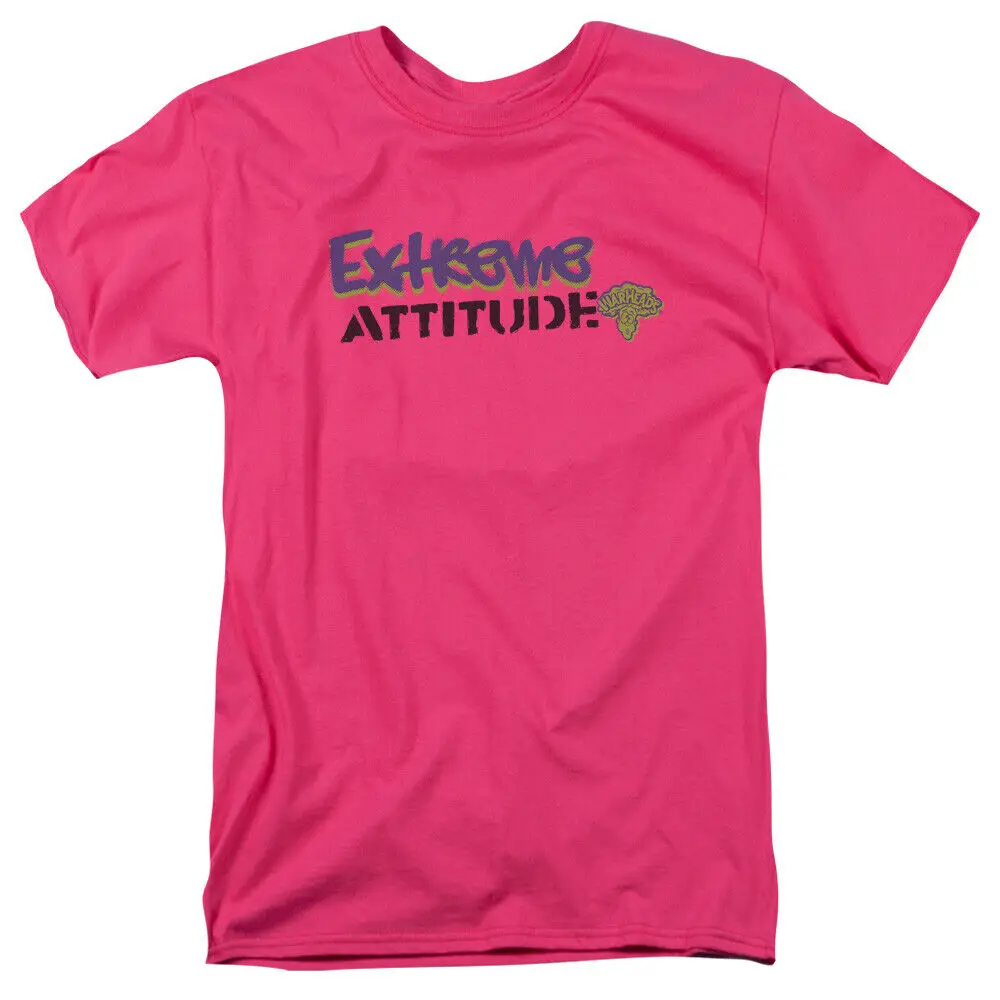 Warheads Extreme T Shirt Mens Licensed Sour Candy Hot Pink