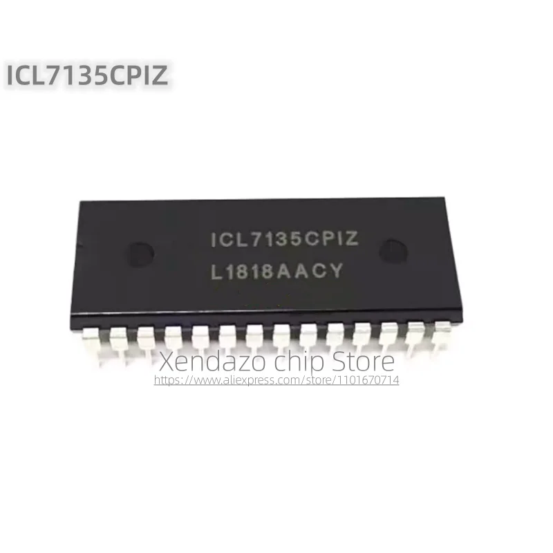 2pcs/lot ICL7135CPIZ ICL7135 DIP-28 package Original genuine PMIC Display Driver Chip