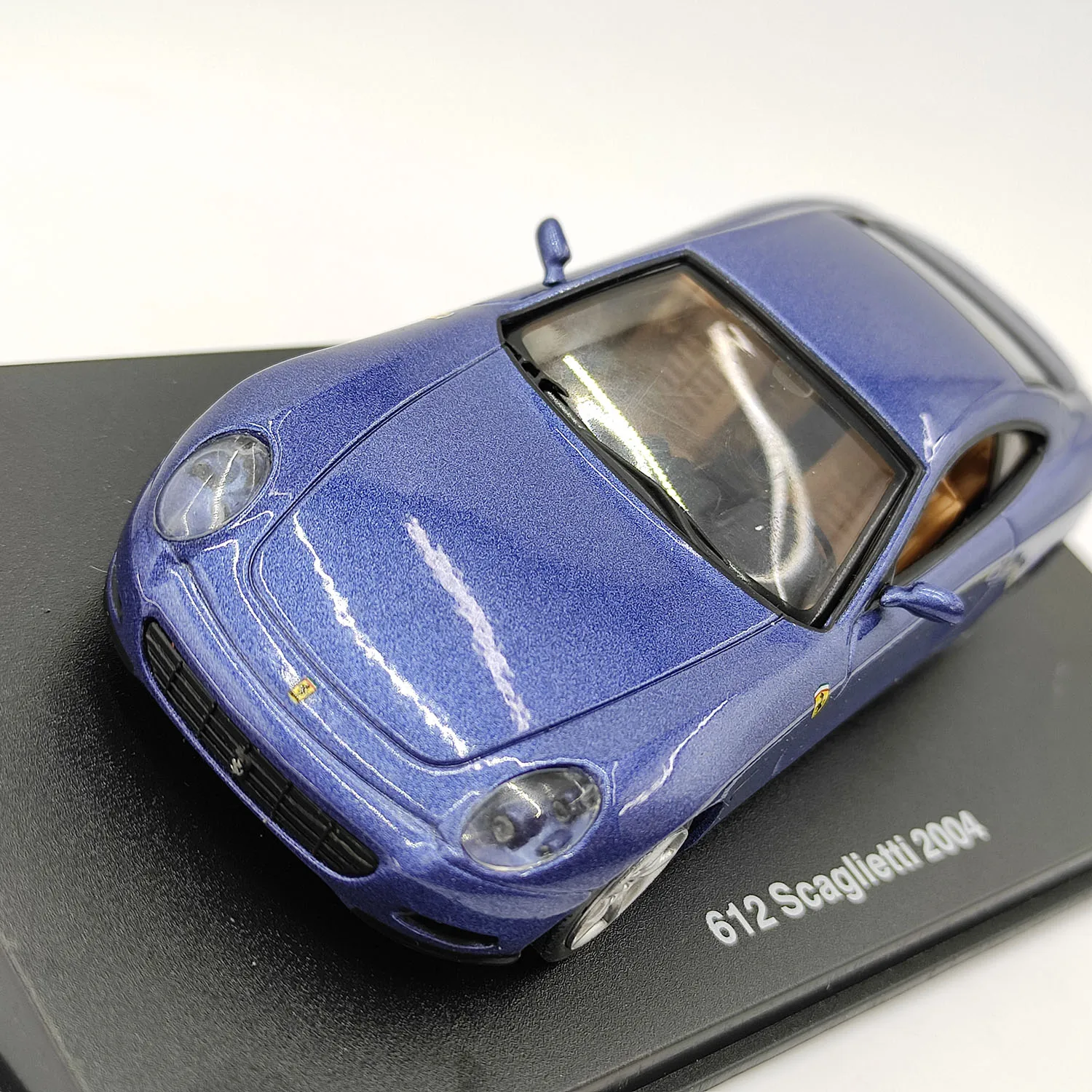 دييكاست IXO 1/43 مقياس فيراري 612 سكجليتي 2004 محاكاة سبيكة سيارة نموذج تحصيل لعبة هدية تذكارية العرض