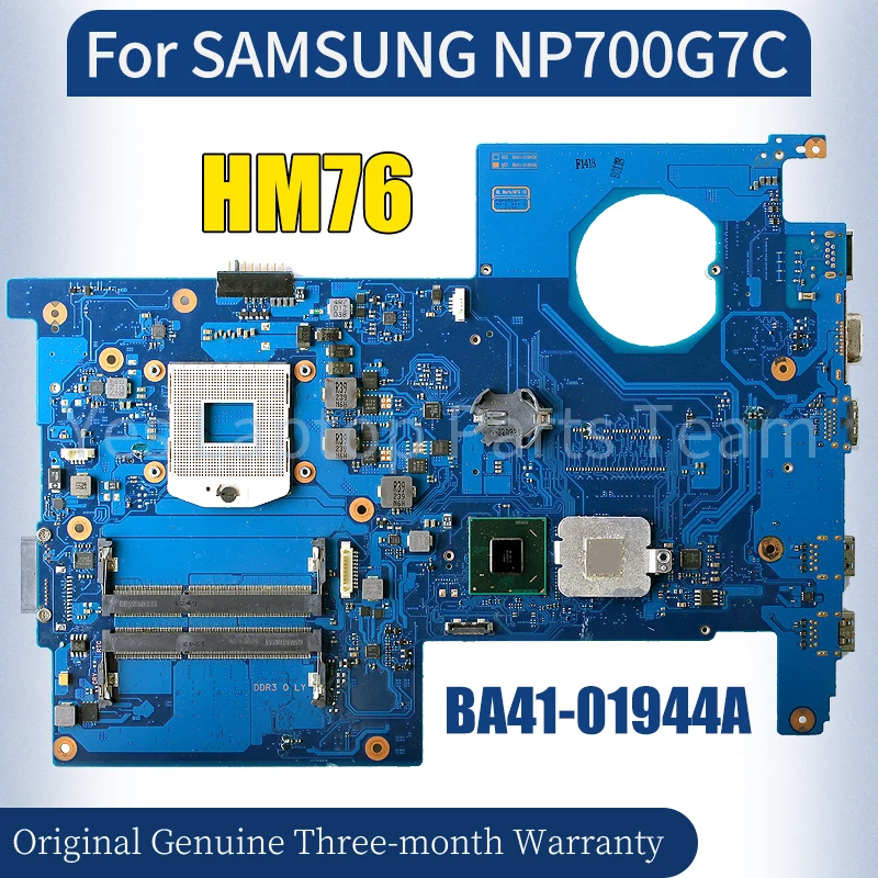 

BA41-01944A For SAMSUNG NP700G7C Laptop Mainboard BA92-10620B SLJ8E HM76 Notebook Motherboard 100％ Tested