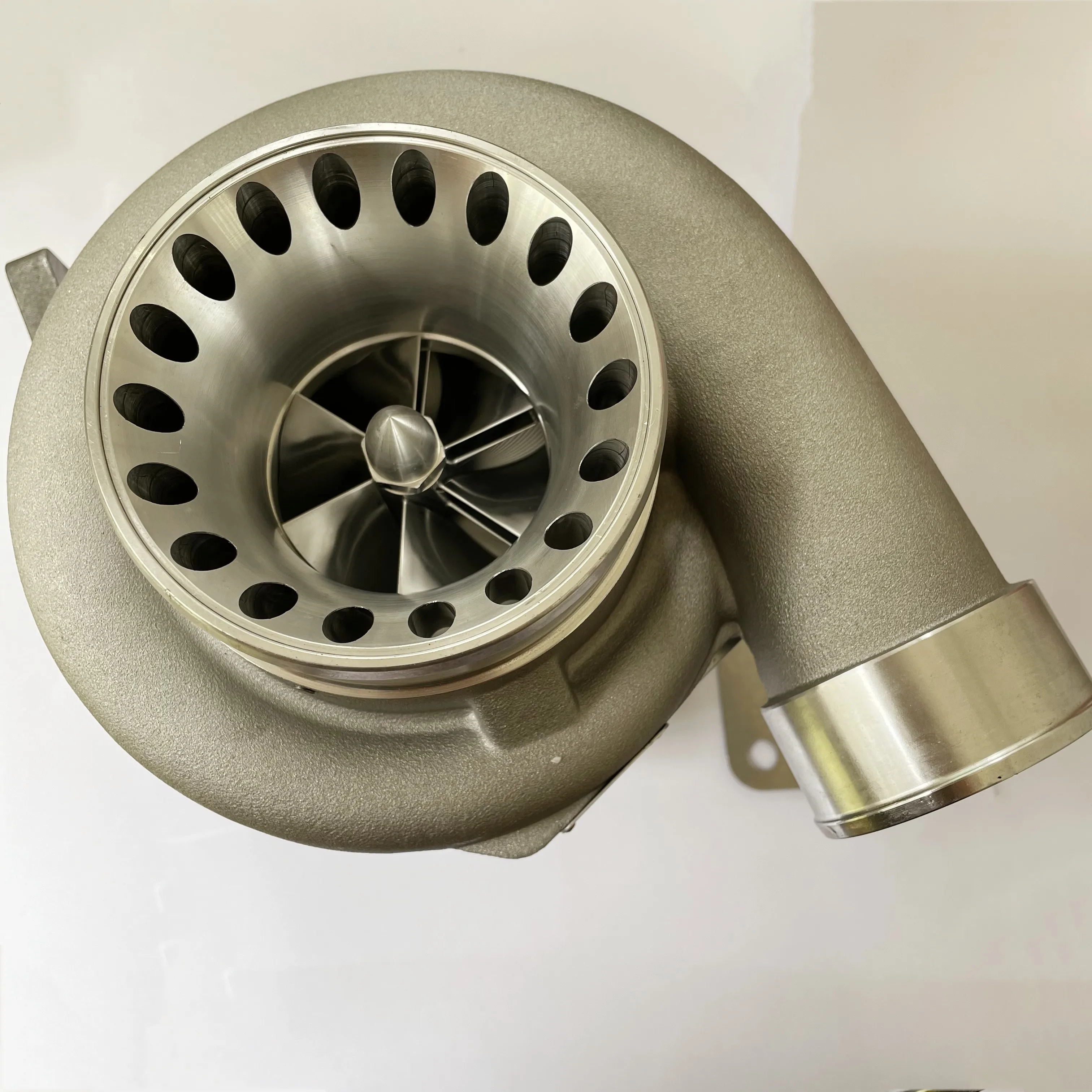 

GT3582R A/R 0.82 T4 FLANGE 4 BOLTS Dual Ball Bearing Turbocharger Turbo for 62.3/68mm Turbine Wheel