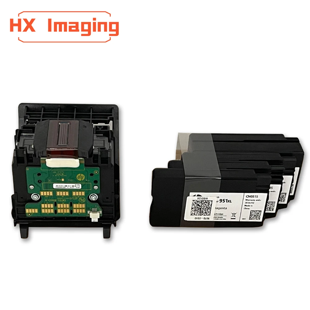 Imagem -04 - Cabeça de Impressão para hp Officejet Pro 8600e 8610 8620 8625 8630 8640 8660 8100 251dw 276dw Conjunto Genuíno com 950 951 Tinta