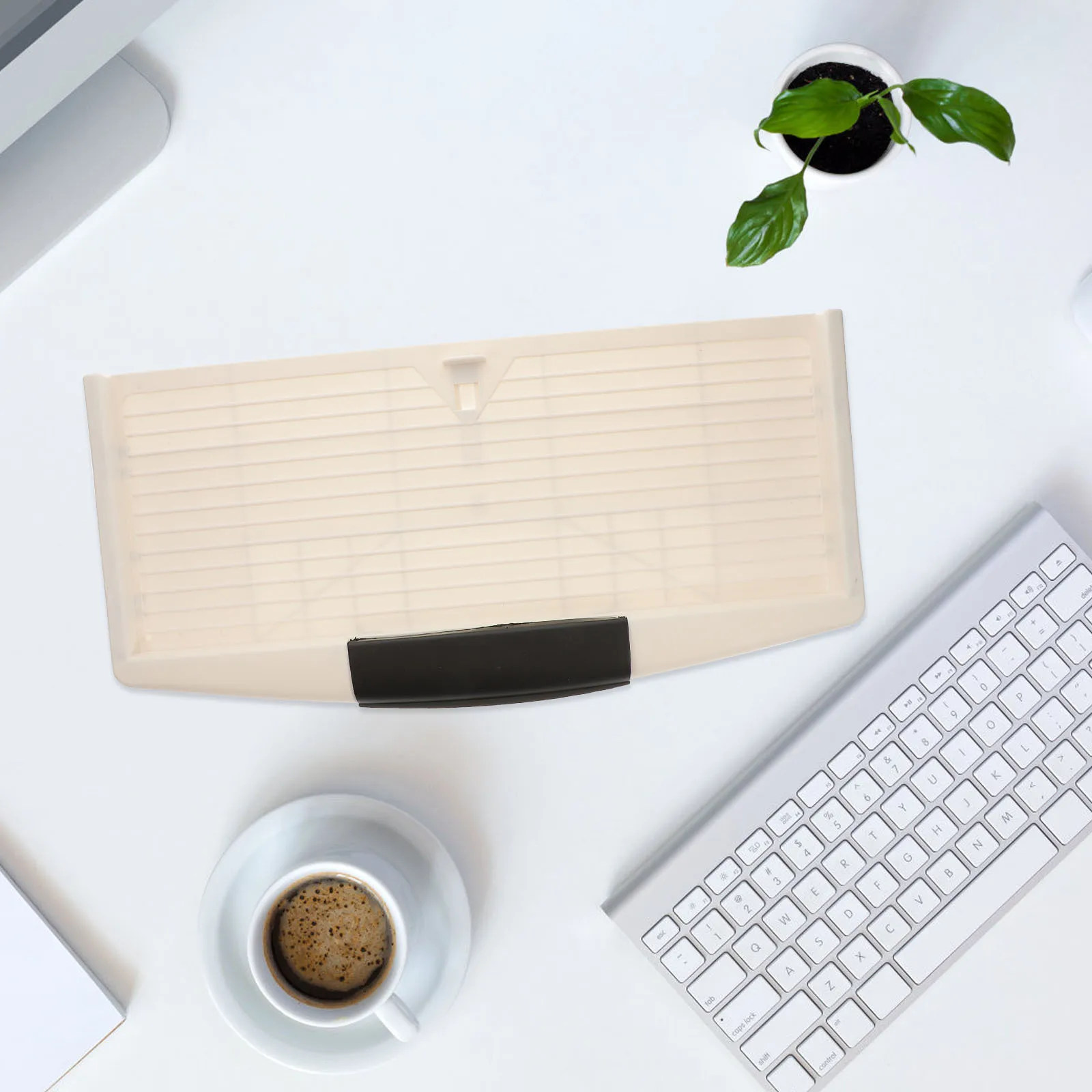 

1 pc Under Desk Keyboard Tray Slide-Out Stand For Ergonomic Office Setup Computer Drawer Tray Keyboard Holder Mouse