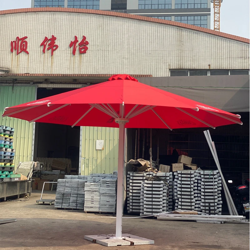 Roman Umbrella, Outdoor Umbrella,Sunshade, Rainproof, UV Protection,Thickened Material, Aluminum Alloy Columns, Rotatable