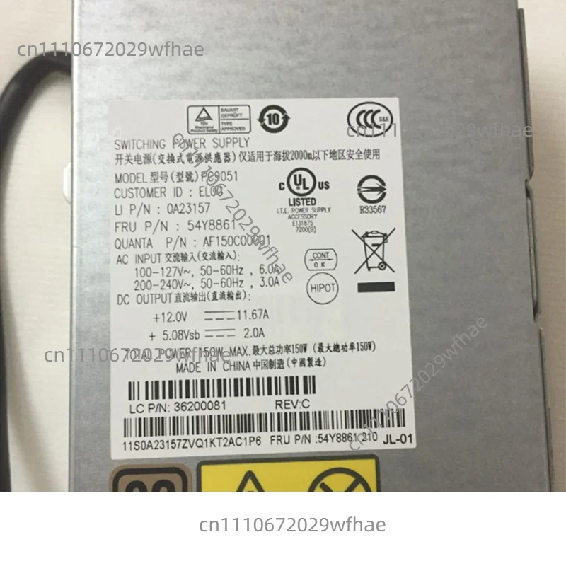 For Lenovo ThinkCentre M7191Z M9000z M9010Z M9020Z/ M9080Z M9099Z S600 M70Z PSU Power Supply 150W PC9051 PS-2151-01 DPS-150QB A