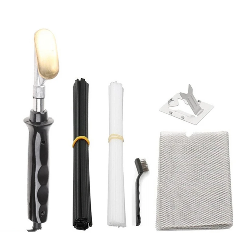 

A96I-50W Car Bumper Repair Electric Soldering Iron Plastic Welding Kit Leather Ironing Smoothing Tool Belt PP Stick EU Plug