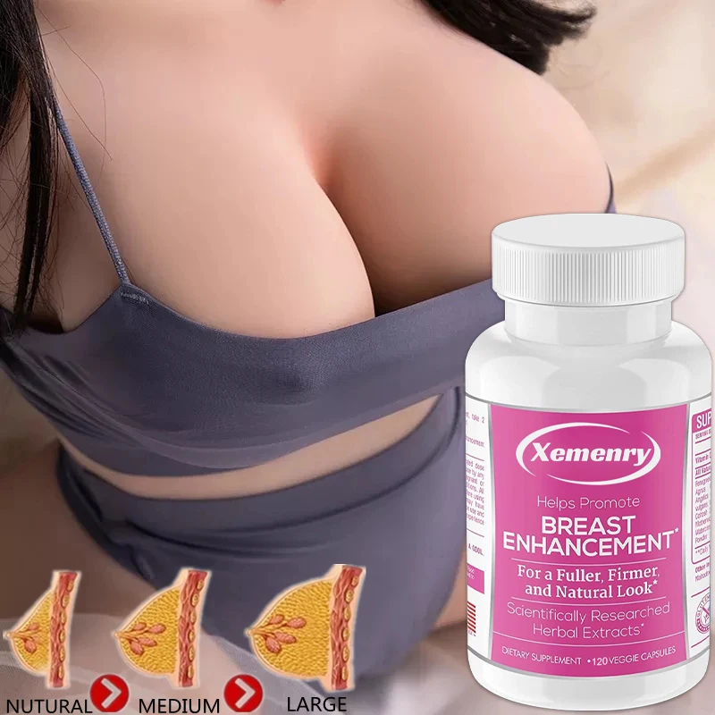 

Breast Enlargement Capsules - Bust Firming and Lifting Formula for Fuller, Rounder, Bigger Breasts – Partial Volume