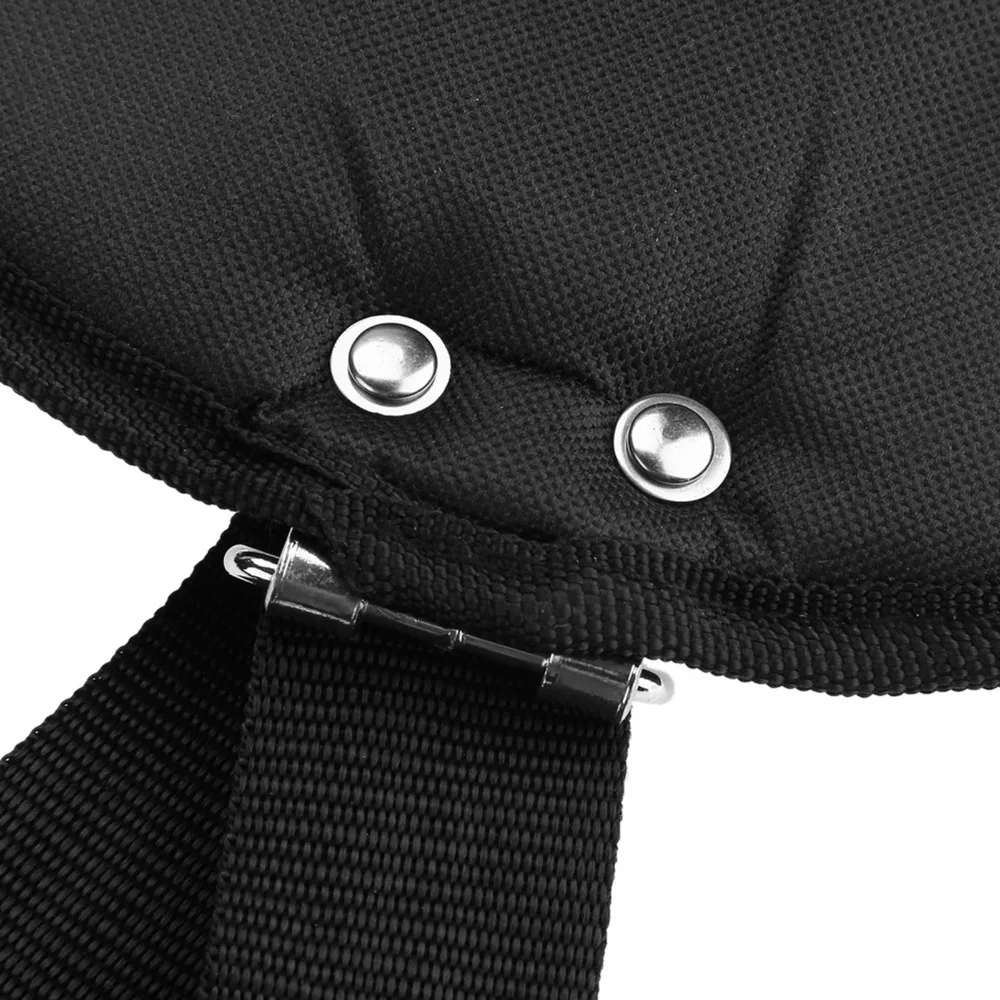 Durable Black Double Shoulder Strap Nylon Adjustable Brush Cutter Harness Heavy Duty Padded Trimmer Harness