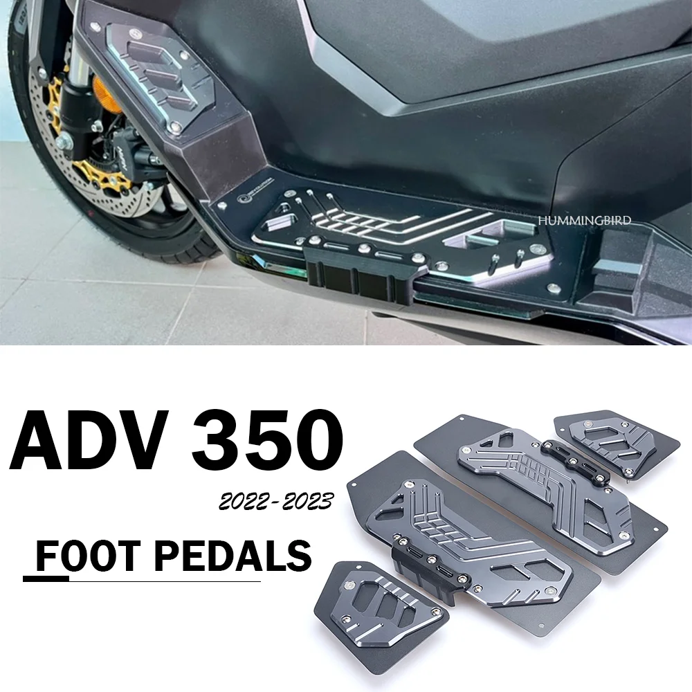 

2023 2022 ADV 350 For Honda ADV350 New Accessories Foot Pad Pedals Kit Motorcycle FootBoard Footrest For Honda ADV 350