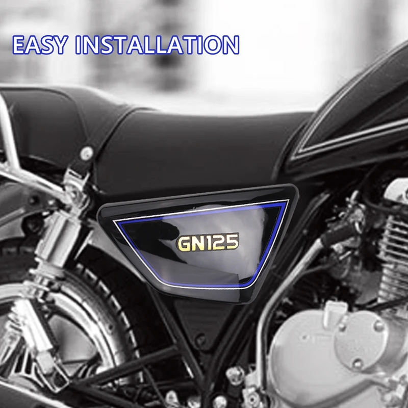 Motorcycle Battery Side Cover Frame Side Covers Panels For Suzuki GN125 GN 125