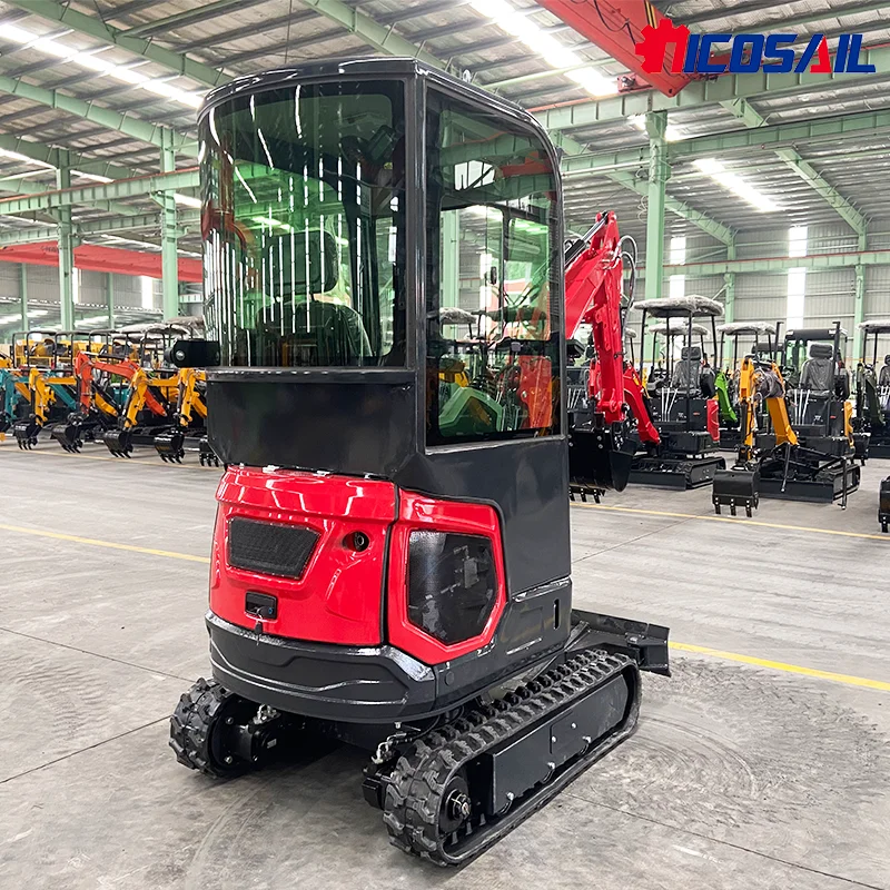 حفار صغير قوي وفعال 1.8 طن مع مكونات أساسية - للوصول الضيق مهام الهدم الصغيرة #3