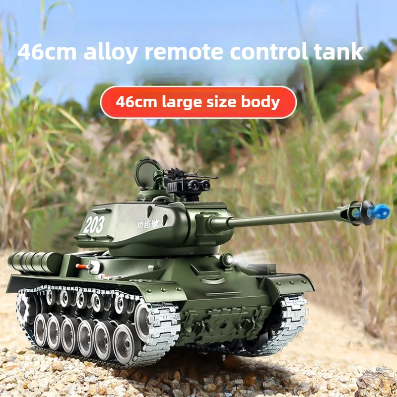 Cose cose giocattolo carro armato regalo divertente-caldo 46 cm modello di carro armato Rc in super lega, giocattolo per auto telecomandata, cingolo RC, giocattoli per ragazzi, telaio robot
