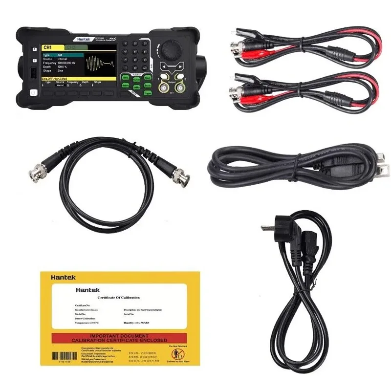 

Hantek HDG3042B/HDG3062B/HDG3082B/HDG3102B Dual Channel Desktop Signal Source Signal Generator