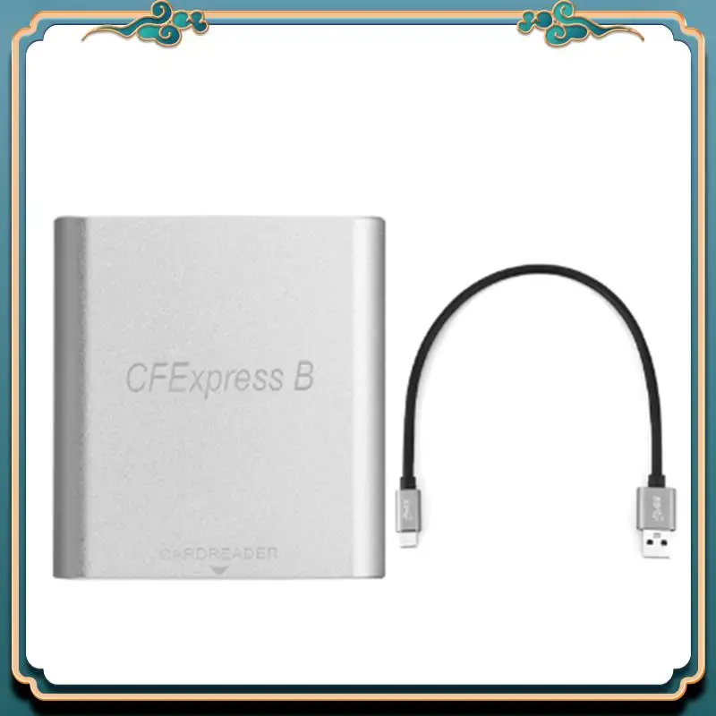 (Новинка)-Cfexpress Card Reader Портативный USB 3.1 Gen 2 10 Гбит/с CFE B Карта памяти без привода Type C Устройство чтения данных для ноутбука Прочный