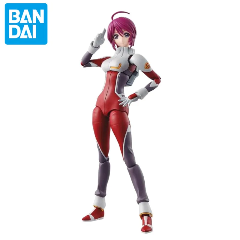 Genuine Bandai Figure-rise Standard Lunamaria Hawke Driving Suit PVC Action Figure 14cm Toy Gift SEED Assembled Model Collection