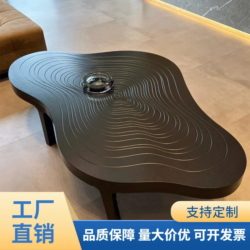 

Simple modern cloud coffee table special-shaped living room household small apartment cream wind creative Internet celebrity wab