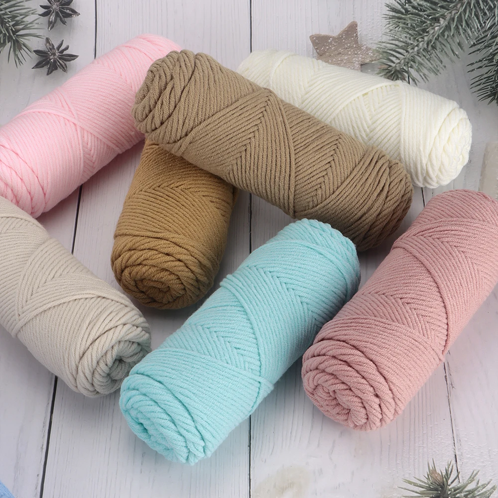 1 قطعة غزل القطن DIY ، غزل الحرف اليدوية ، سترة إبداعية منسوجة يدويًا ، لوازم غزل البطانية ، خيط غزل مثالي ذاتي الصنع