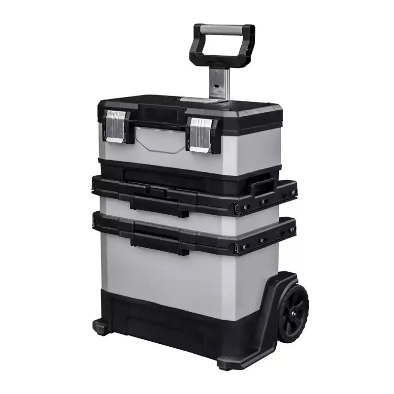 1pcs Multi-layer toolbox with wheels Multifunctional maintenance Auto repair tool storage box