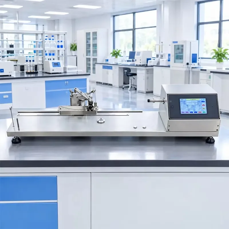 ASTM D1423 ISO 2061 Touch Screen Yarn Twist Testing Machine BS 2085 ASTM D1422 Textile Twist Unevenness Contraction Tester