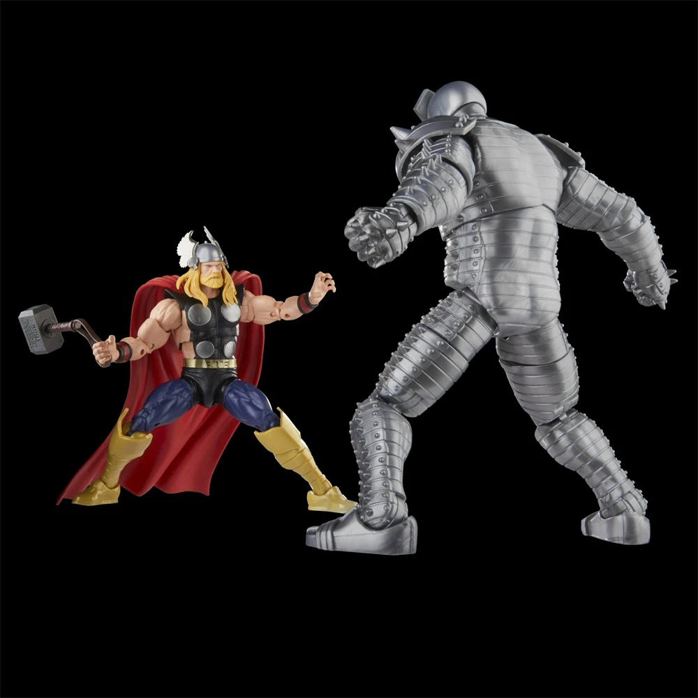 Hasbro Marvel Legends The Avengers Thor Vs. Marvel's Destroyer 60th Anniversary Collectible 6-Inch Action Figure Gift 2-Pack