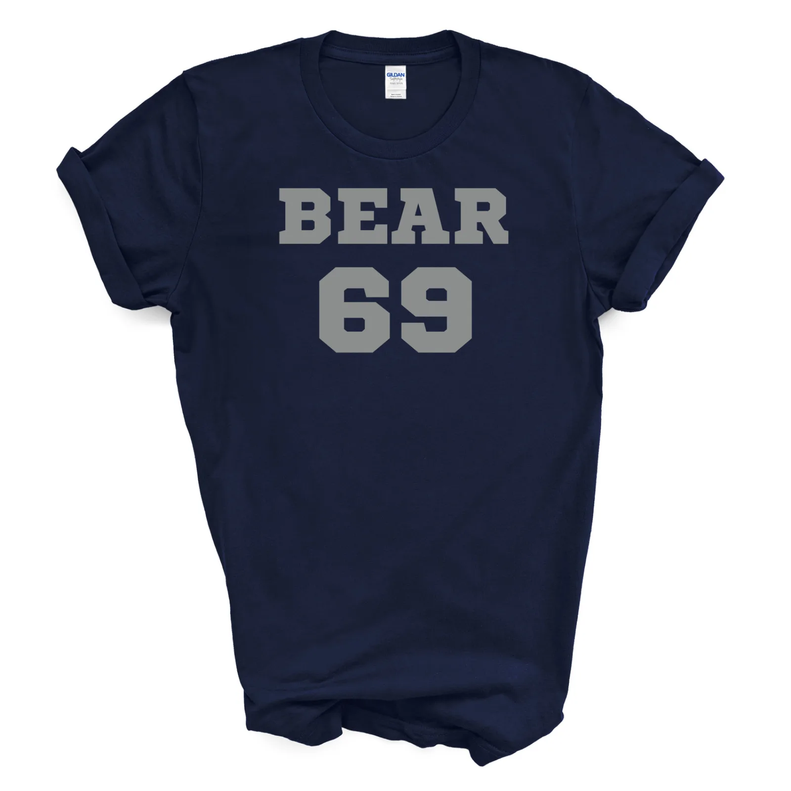 BEAR 69 T Shirt NAVY 2X-Large