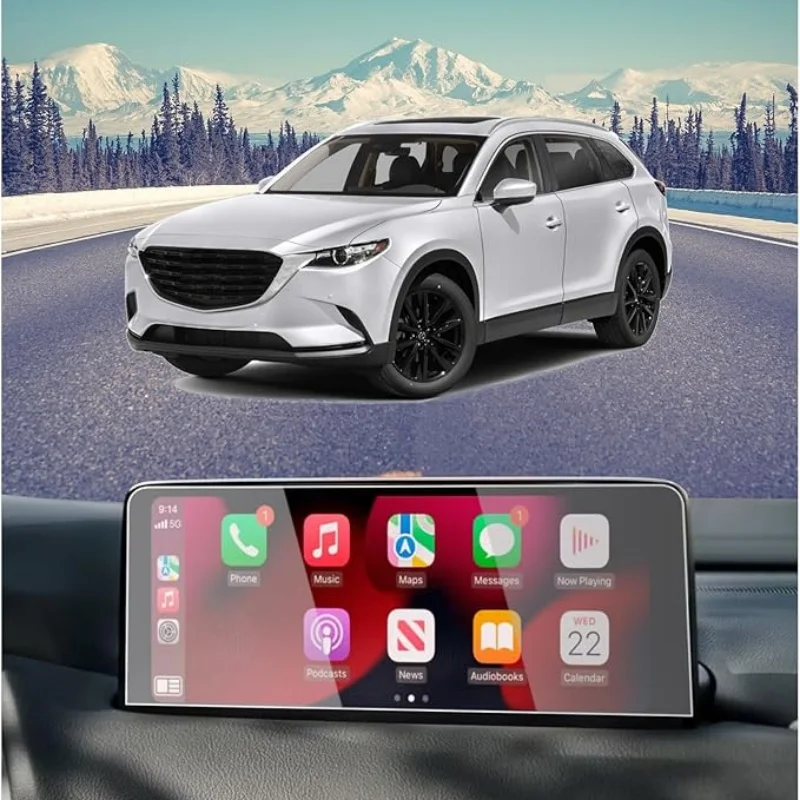 

10.25 Inches Central Control Navigation Screen Tempered Glass Protective Film For Mazda CX5 2021-2025 Car Accessories