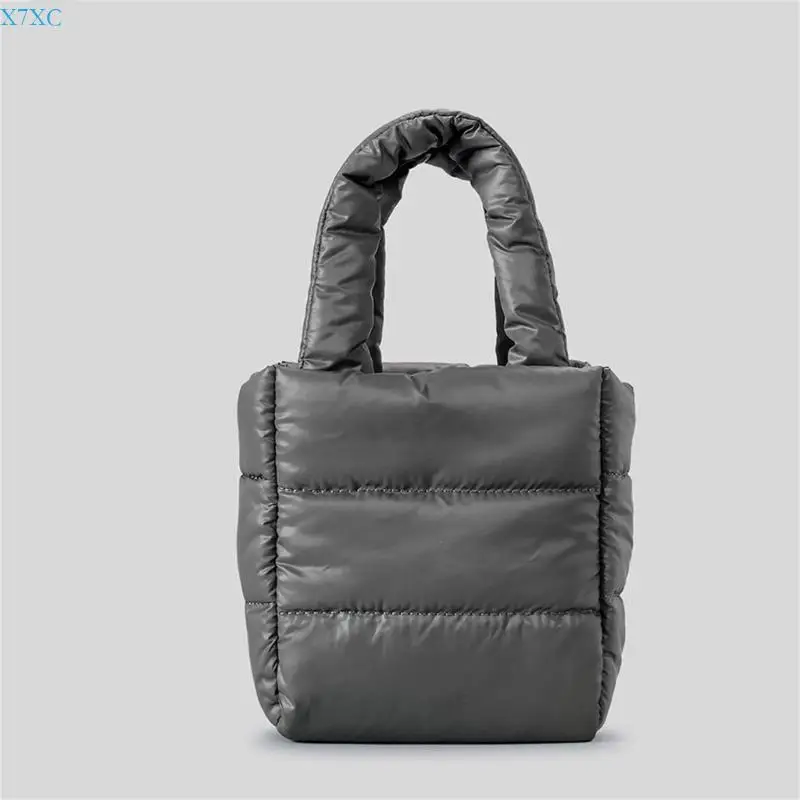 

X7XC Solid Color Quilted Handbag Stylish Crossbdoy Shoulder Bag for Women Girls
