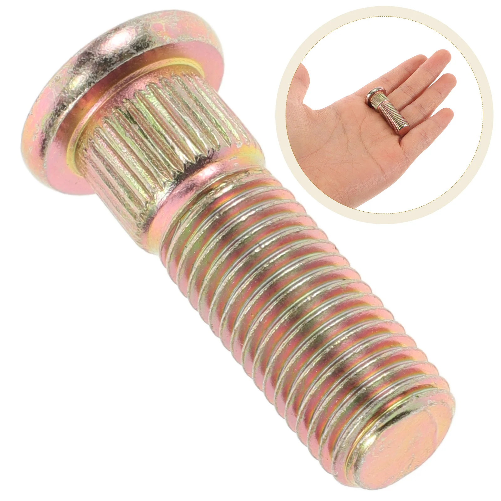 

Metal Hub Bolts Replacement Enhanced Safety Handling Easy Installation For Car Tire Auto Wheel Lug Studs Repair Vehicle