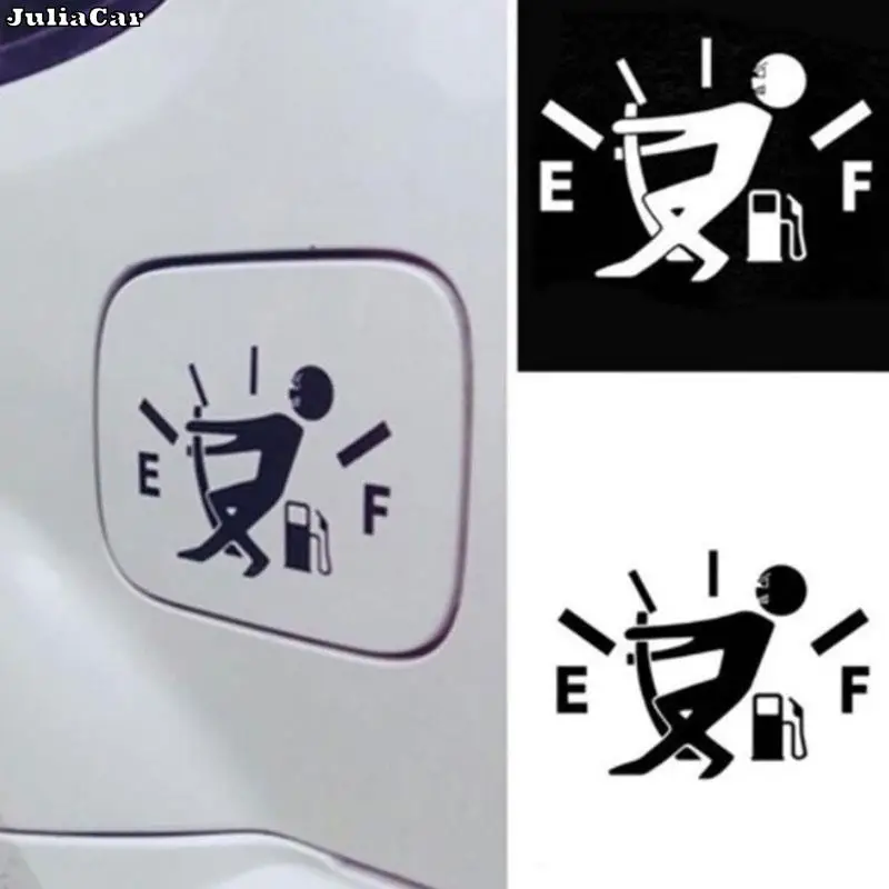 Empty Petrol Cap Fuel Tank Vinyl Car Side Sticker Decal Graphic Motorbike