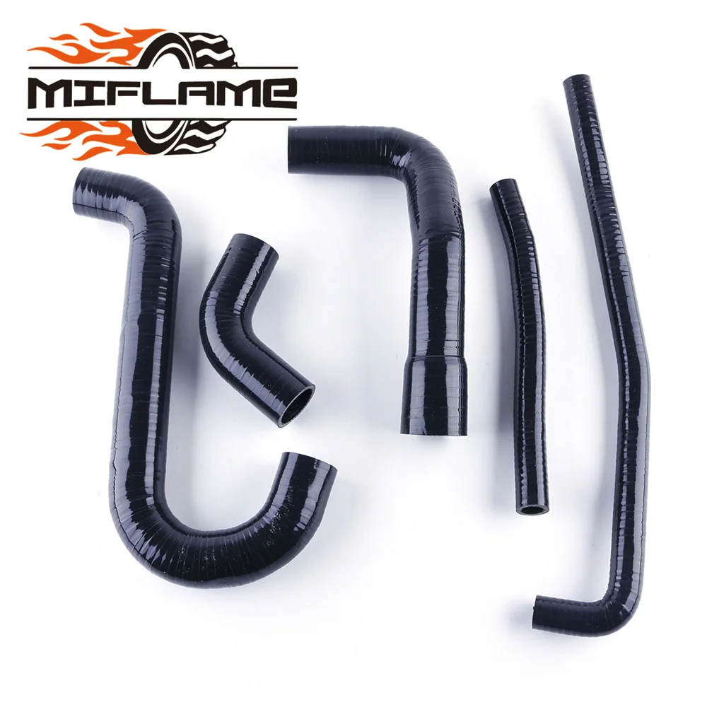 For Alfa Romeo 1989-1991 SZ / 1992-1993 RZ ES-30 3.0L V6 Silicone Radiator Coolant Hose