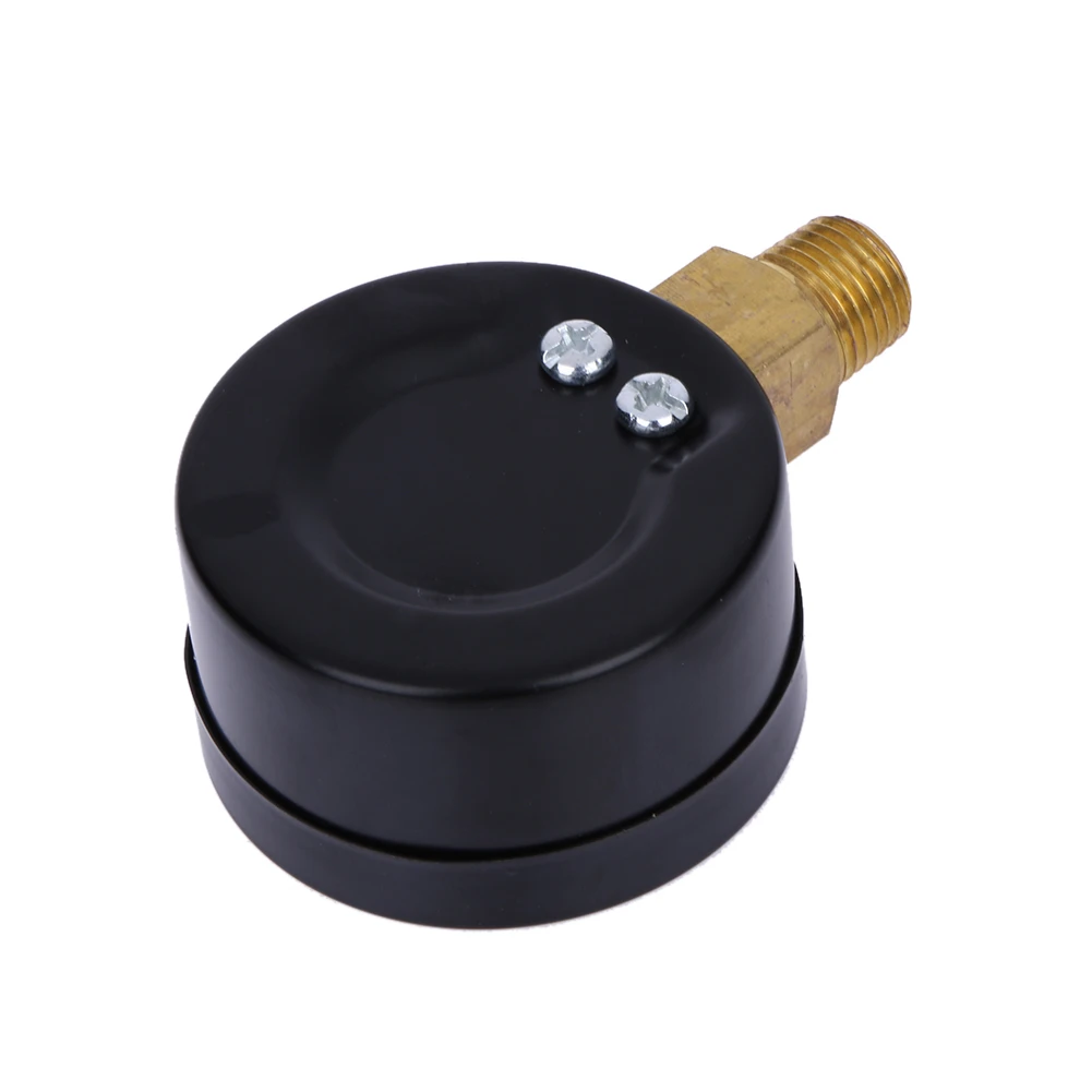 0-100 PSI Hydraulic Tester Manometer Metal 50mm Dial Face Water Pressure Gauge Vacuum Pressure Gauge for Air Water Oil Gas