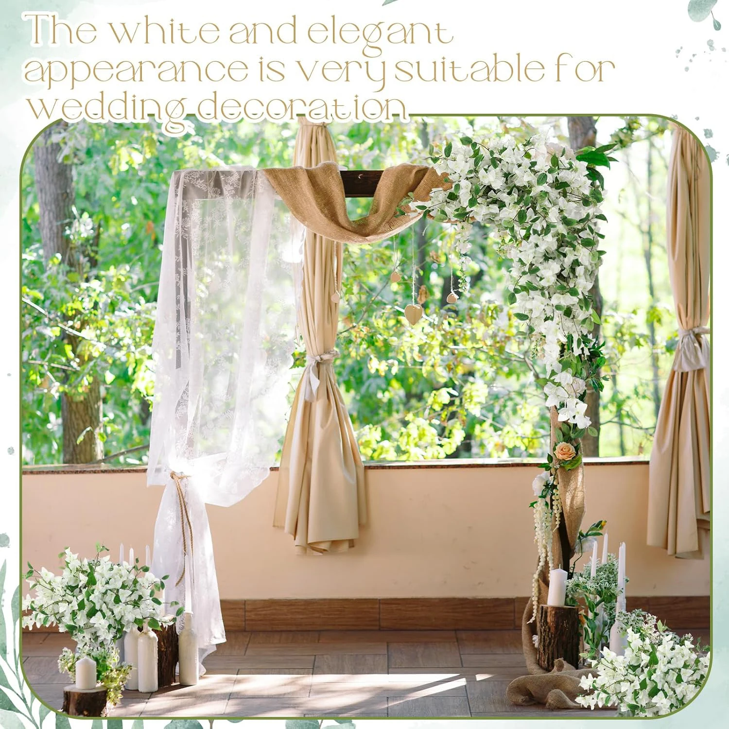 10 Stück Künstliche Blumen Dreieckiger Rosenstrauß Hochzeitskranz Festzubehör Heim- und Tischdekoration Accessoires DIY Geschenk Requisite – Detail 4