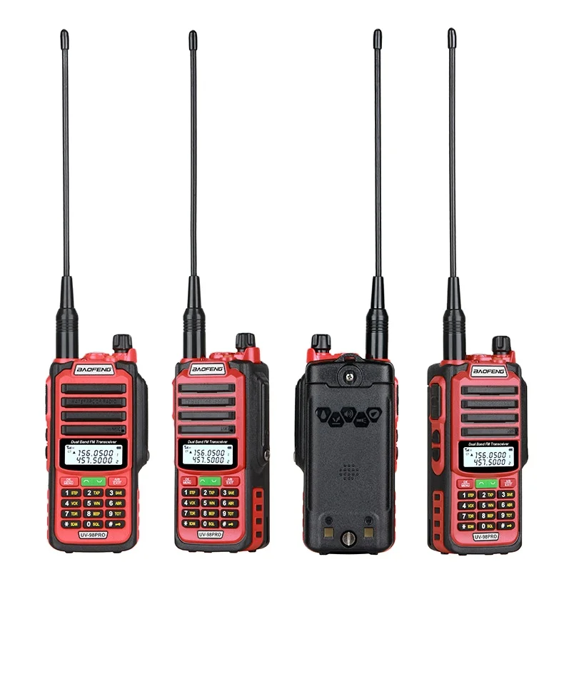 

Беспроводная оптовая продажа BF Custom JJCC Удобная рация Двусторонняя радиосвязь Водонепроницаемая двухдиапазонная рация на большие расстояния