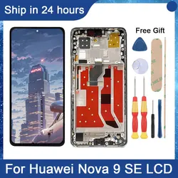 For Huawei Nova 9 SE LCD Display Touch Screen Digitizer Assembly Replacement For Honor 50 SE JLN-LX1 LX3 JuliaQN-L01B L23A LCD