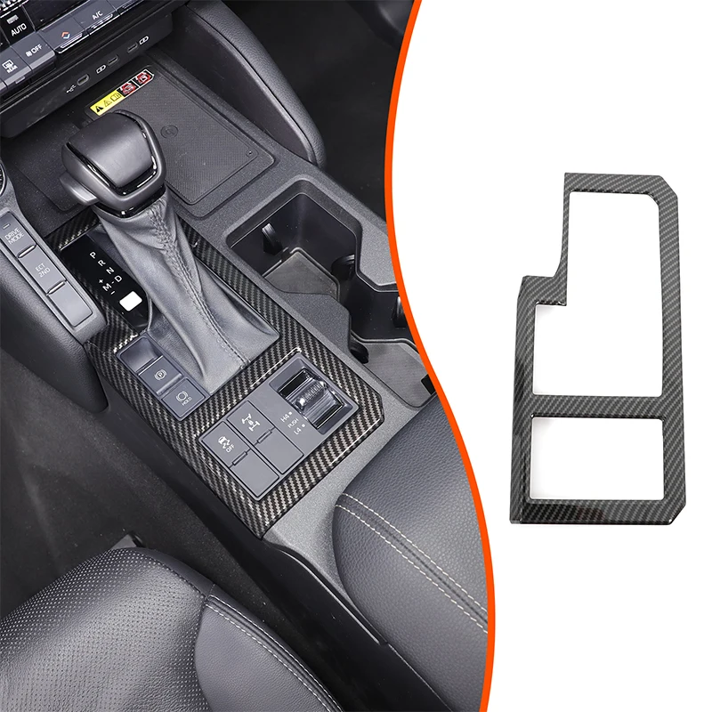 

For Toyota Prado 2024-2025 car Interior Modification car Transmission Decorative Frame ABS Available in Multiple Colors