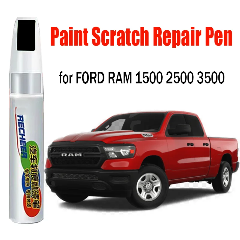 

1 автомобильная ручка для ремонта царапин, ручка для ретуши для FORD RAM 1500 2500 3500, средство для удаления царапин, аксессуары для ухода за краской автомобиля