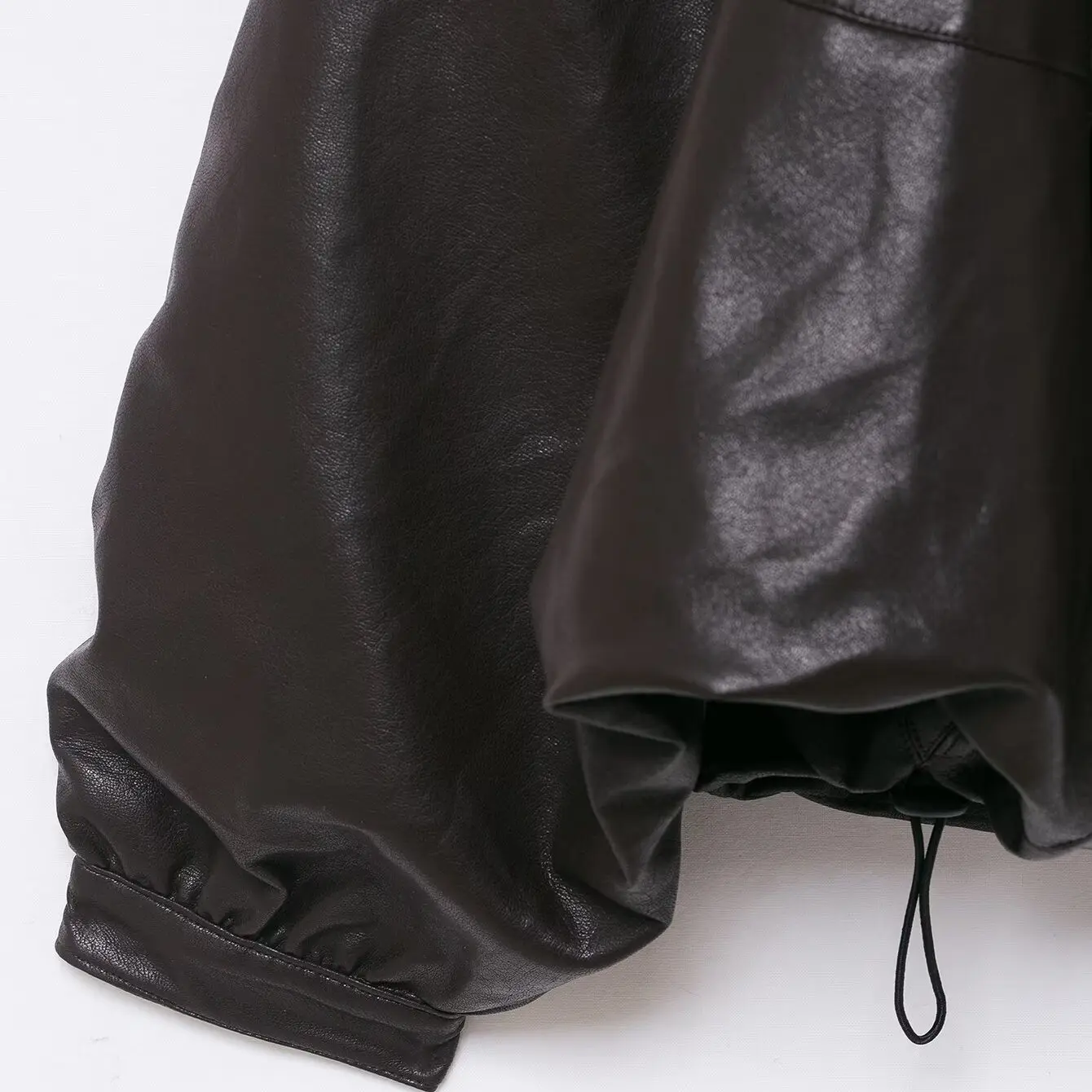Faionable cuir effet pilote Jaet manteau JNLEAOG femmes ort vêtements d'extérieur en cuir PU fibre de Polyester longue fermeture éclair Sve