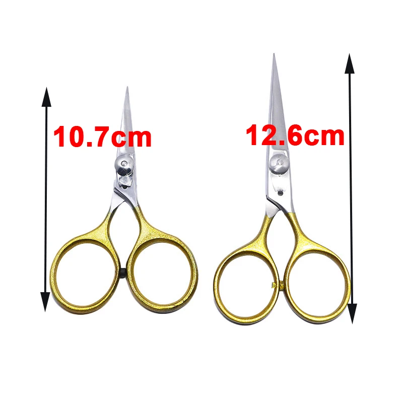 PERSUADER Sharp&Small Trimming Fly Tying Scissors adjustable tension 4\'\'or 5\'\'first class gold loop razor cutter fly tying tools