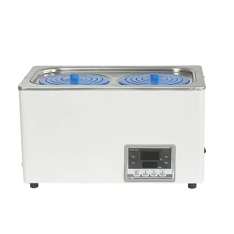 เครื่องทำน้ำร้อนไฟฟ้าราคาโรงงาน สำหรับใช้ในห้องปฏิบัติการ แบบสองช่อง