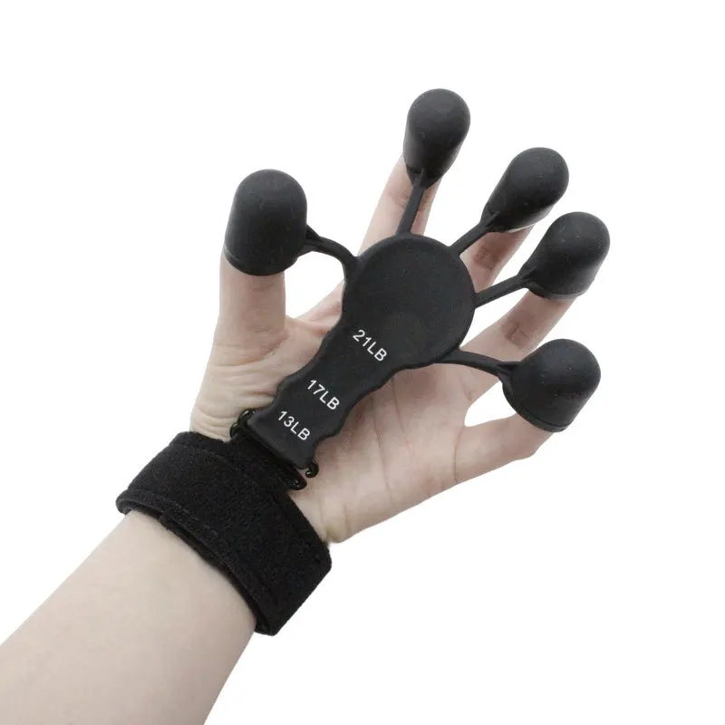 

Finger Stretcher Strengthener Trainer Exerciser Hand Grip Trainer Gym Fitness Training Exercise Hands Strengthen Finger Gripper