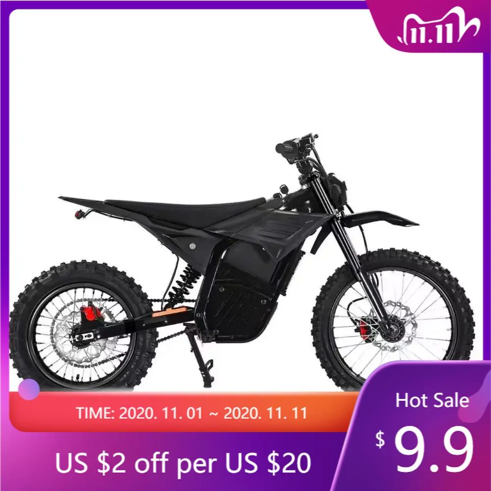 DXYOEM 72V 6000W Full Suspension Off-Road Electric Motorcycle Adult Off-Road Motorcycle Off-Road Practice Desert