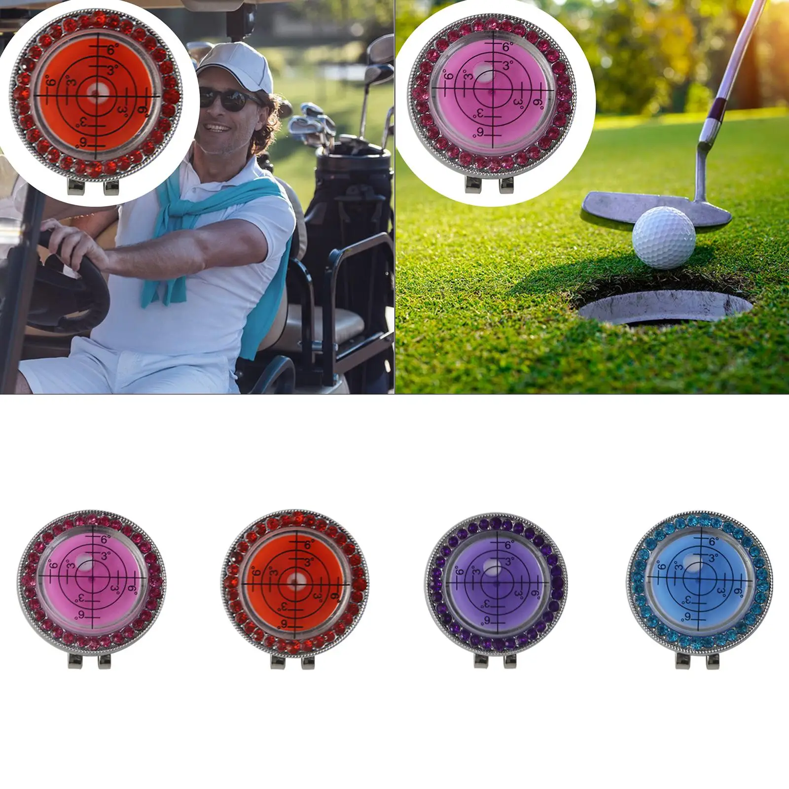 Golf Ball Marker Golf Putting Green Reading Aid Golf Gifts Green Reader