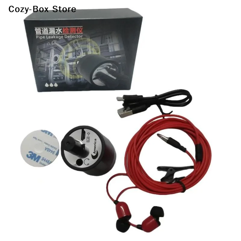 [ZY]Portable Pipe Leakage Detector With High Sensitivity Probe Perfect For Home Water Pipe Check Repairs[ZY]