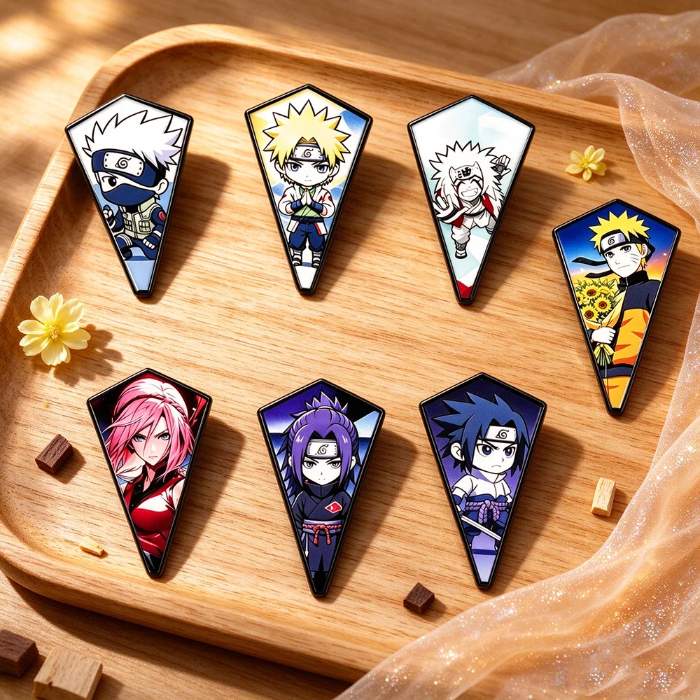 Embroidery Reddit - 7-teiliges Set mit niedlichen Cartoon-Anime-Emaille-Anstecknadeln, Reversbroschen