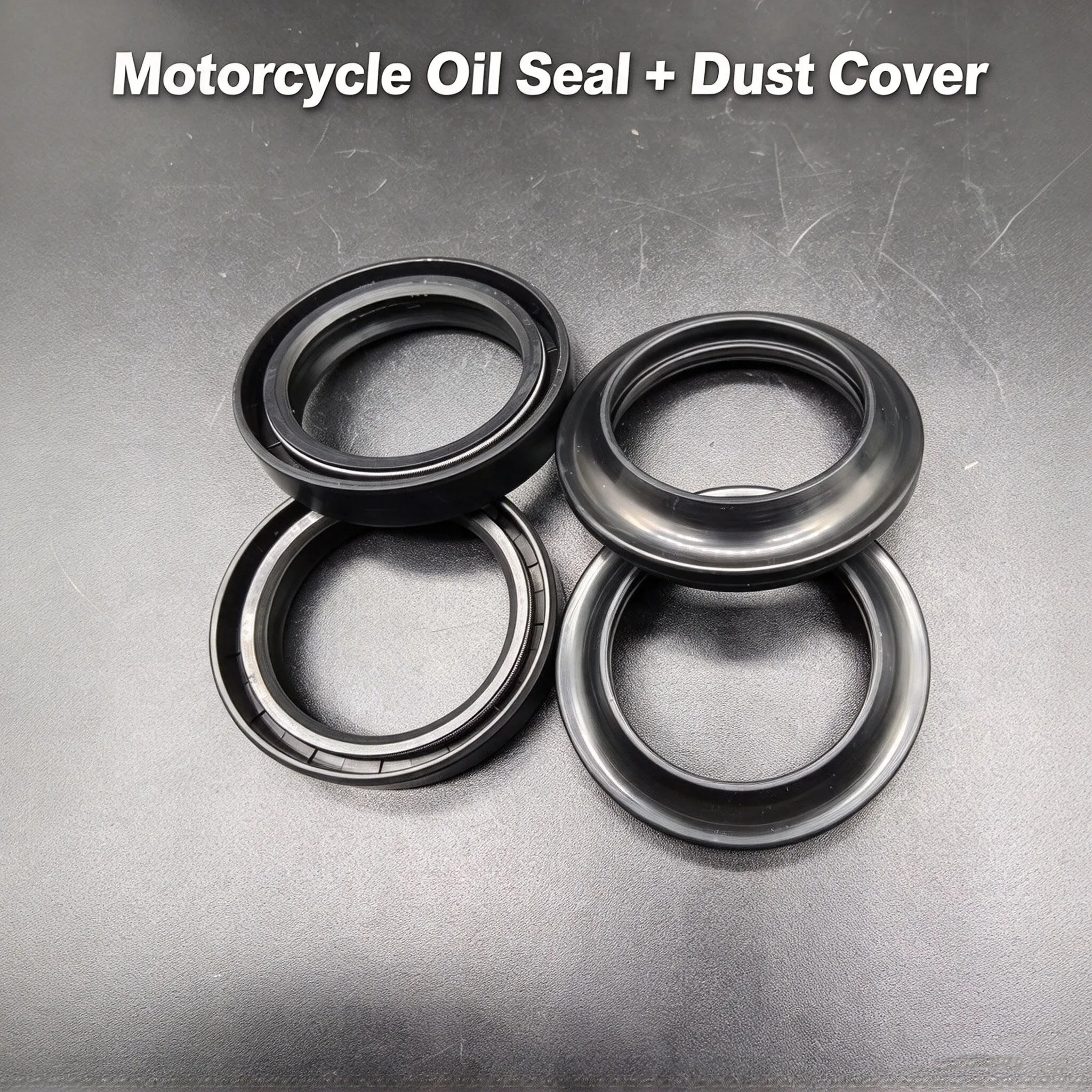 Fork Seal and Wiper Set for Kawasaki VN1500 Classic 1996-2002 VN1500 VN-15 1988-1999 VN1500 Vulcan 1500 1996-1999